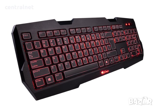 клавиатура Natec Genesis RX22 Gaming Keyboard с подсветка, снимка 1 - Клавиатури и мишки - 35300904