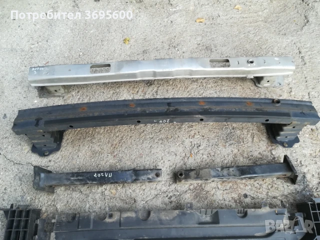 Греда основа кора предна задна броня Пежо 307 Peugeot sw, снимка 3 - Части - 51412705