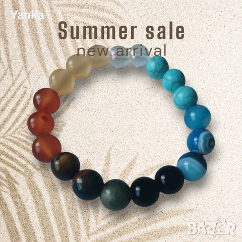 Гривна ръчна изработка , снимка 3 - Гривни - 51290739