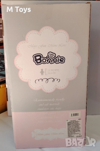 👶 Baby Doll Bonnie – реалистична бебе-кукла 💖, снимка 2 - Кукли - 51476968