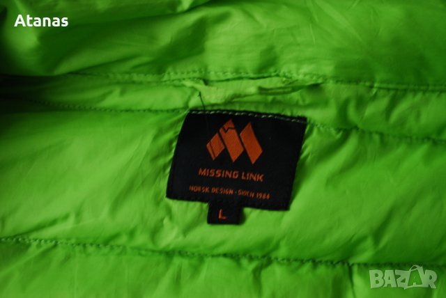Missing Link down пухено Яке Мъжко L пухенка ски сноуборд ski fjallraven patagonia mammut salewa, снимка 6 - Якета - 43940133