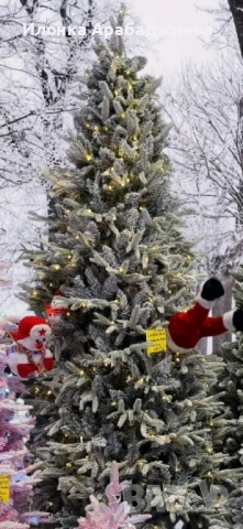 Коледна елха с вградени лампички , снимка 4 - Декорация за дома - 52224529