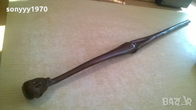 АНТИКА-БАСТУН-ТИКОВО ДЪРВО-94Х5СМ-ВНОС ХОЛАНДИЯ, снимка 16 - Колекции - 27704391