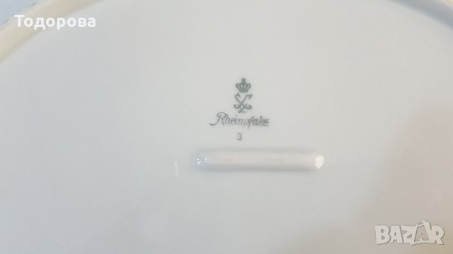 Старинен порцеланов сет за хранене - Бавария , снимка 7 - Антикварни и старинни предмети - 33048893