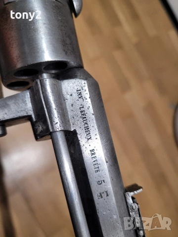 Пушка .револверна .Лефоше , снимка 4 - Антикварни и старинни предмети - 52528975