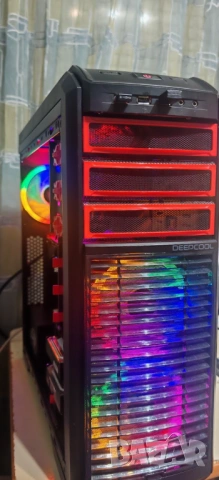 Продавам Геймърско PC I5 10400F/16Gb/256Gb SSD+1.25Tb HDD/Gigabyte Trio 1660 Super, снимка 3 - Геймърски - 53598493