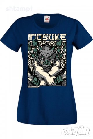 Дамска тениска Demon Slayer Hashibira Inosuke,Анимация,игра,Празник,Повод., снимка 6 - Тениски - 38057995