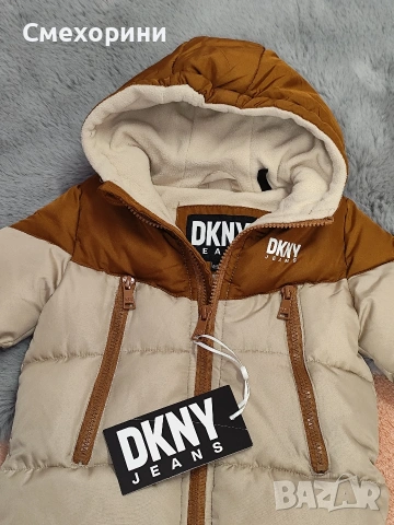 Бебешки ескимос 6-9 месеца, ръст 68см - 74см нов зимен бебешки космонавт DKNY, снимка 3 - Бебешки ескимоси - 53018165