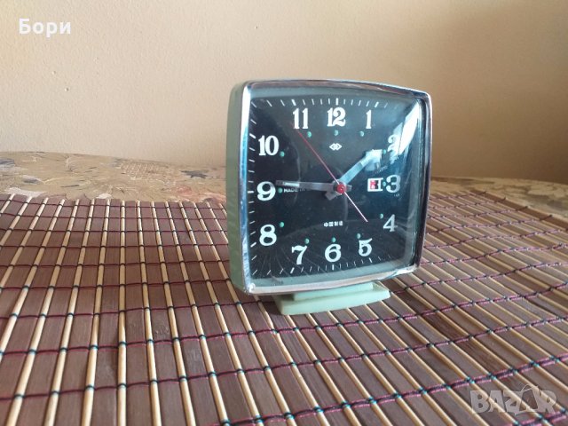 Стар механичен Будилник часовник, снимка 3 - Други - 28383740
