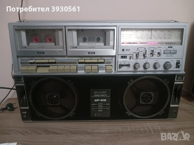 Касетофон sharp gf 515 