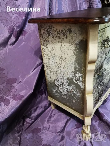 Уникален антикварен скрин , снимка 8 - Скринове - 48721046