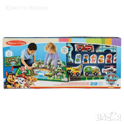 Килимче за игра Пес Патрул Melissa & Doug PAW PATROL, снимка 8 - Образователни игри - 47281825