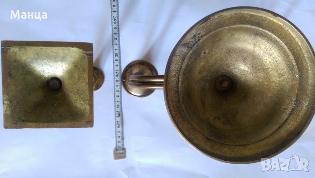 Месингови свещници, снимка 3 - Други - 28589767