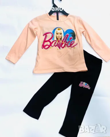 Комплект Барби Размери-2/3г.3/4г.4/5г.5/6г.6/7г. Цена-20 лв