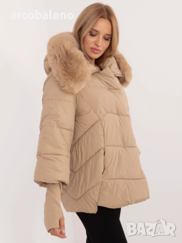 Дамско ватирано зимно яке, 5цвята , снимка 12 - Якета - 51827113