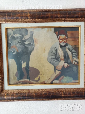 Много стара картина , снимка 3 - Картини - 50485344