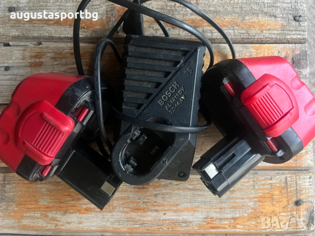 Продавам две батерии за БОШ с зарядно. Работещи., снимка 2 - Винтоверти - 52902530