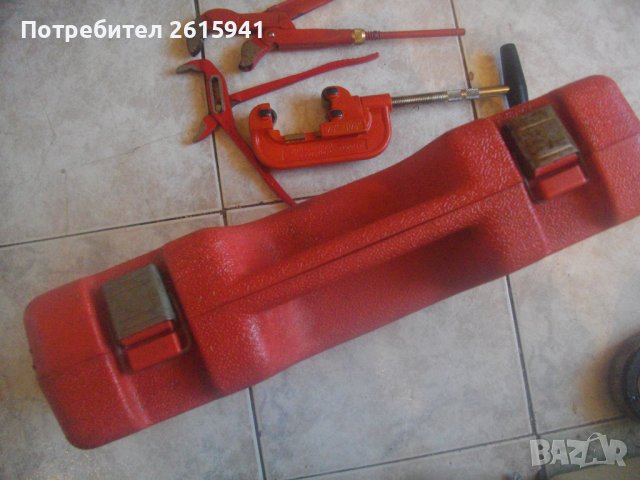 Куфар За Инструменти-ROTHENBERGER Industrial-Немски Голям-Почти Нов-Отличен-370х340х90мм, снимка 4 - Куфари с инструменти - 43569369