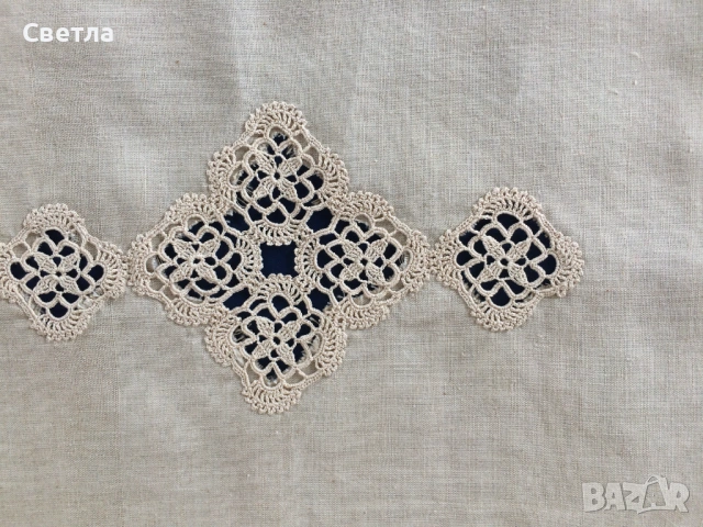 Ленени монтирани покривки, някои и по 6 салфетки, снимка 5 - Други стоки за дома - 23920869