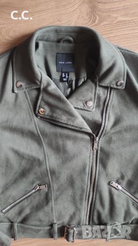 Зелено бейкър пролетно яке, цена 20 лв, снимка 4 - Якета - 40462875