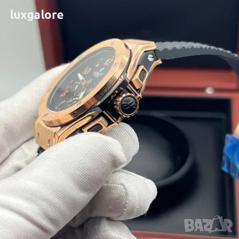 Мъжки часовник Hublot Big Bang с кварцов механизъм, снимка 5 - Мъжки - 48796693