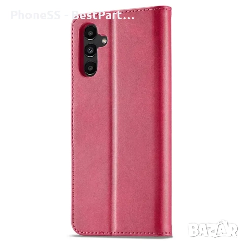 Розов кейс тип тефтер за Samsung Galaxy A05s, снимка 1