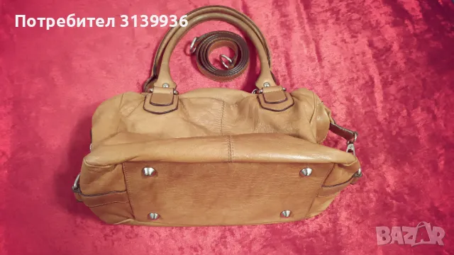 Дамска чанта от естествена кожа