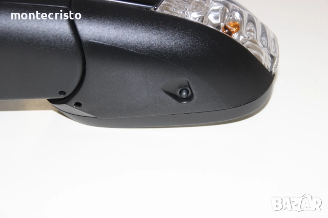 Ляво огледало Volvo V50 (2007-2012г.) 8 пина температурен датчик Черно Черен, снимка 9 - Части - 52604047