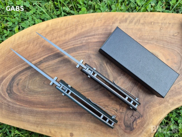 Сгъваем джобен нож SHIROGOROV,стомана D2,Axis Lock,два цвята,SH206, снимка 5 - Ножове - 50988607