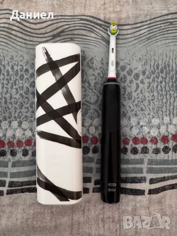 Електрическа четка за зъби Oral-B Pro 3 3500 Design Edition black