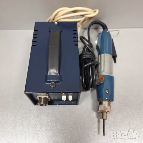 Комплект! Захранващ блок с Електромеханична отвертка СМ-ЕМО-22 1988 г., снимка 17 - Отвертки - 49750147