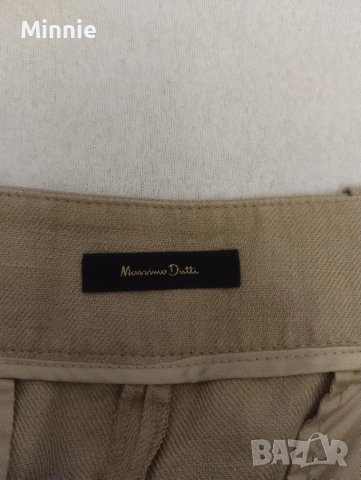 Massimo Dutti ленен панталон , снимка 3 - Панталони - 49417014