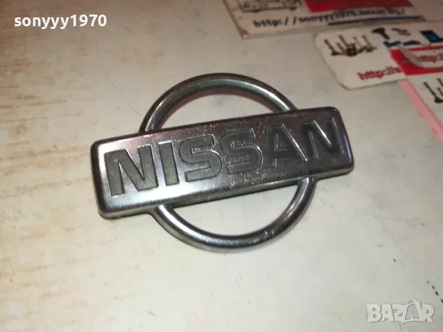 nissan-оригинална емблема 7х5см внос swiss 0202251525, снимка 11 - Аксесоари и консумативи - 48930191