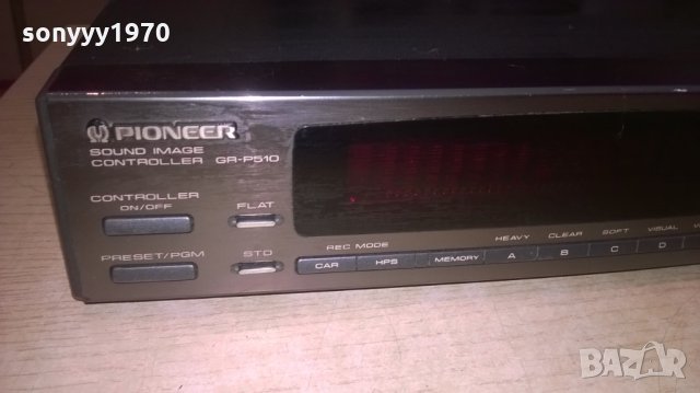 pioneer gr-p510 sound image controller-made in japan, снимка 3 - Ресийвъри, усилватели, смесителни пултове - 26209241