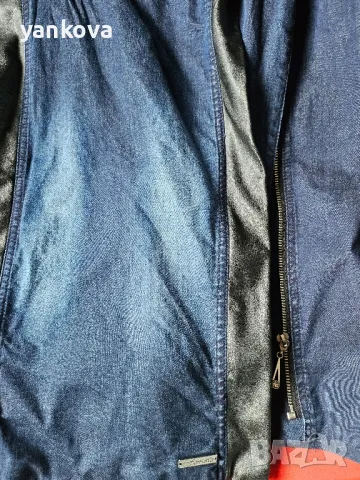Дънков, дамски костюм на Деним, снимка 4 - Якета - 47483590