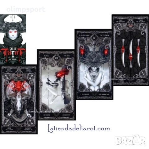 Карти Таро XIII   , снимка 4 - Карти за игра - 51262992