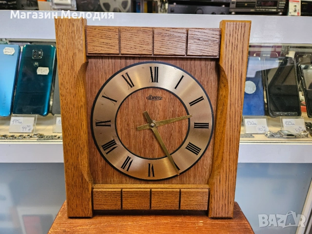 Немски стенен часовник Richter В отлично техническо и визуално състояние., снимка 3 - Стенни часовници - 53354570