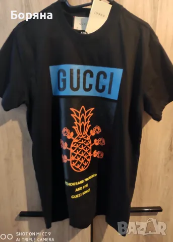Gucci унисекс тениска нова с етикет , снимка 10 - Тениски - 49393718