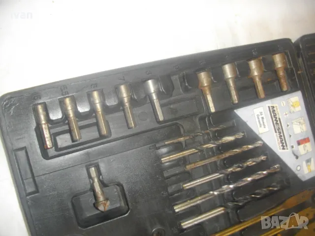 MANESMANN BOHLER НОВ НЕМСКИ НЕПЪЛЕН КОМПЛЕКТ 73 БРОЯ ИНСТРУМЕНТИ БОРКОРОНИ СВРЕДЛА БИТОВЕ БОРФРЕЗЕРИ, снимка 15 - Други инструменти - 49703459