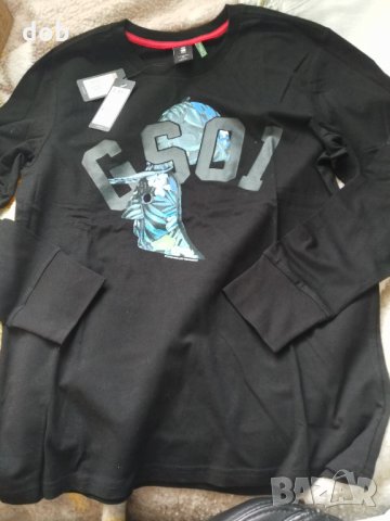 Нова тениска с дълъг ръкав G-Star RAW Graphic 75, оригинал., снимка 8 - Тениски - 33162959