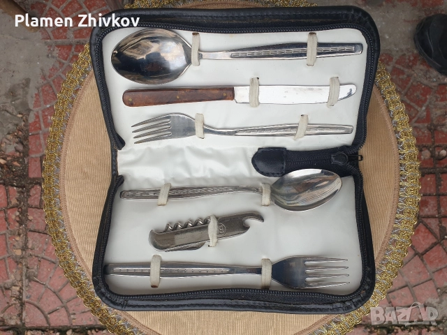 туристически комплект " Велико Търново " Подходящ за лов , риболов и всякакъв излет в природата, снимка 4 - Ножове - 52670138