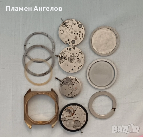 Механизми, машинки, части от руски часовници. , снимка 2 - Антикварни и старинни предмети - 52161809