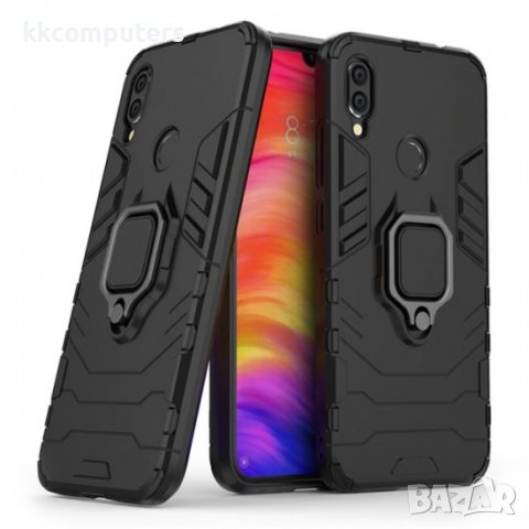 Подсилен кейс bSmart Ring Armor, За iPhone 11 Pro Max (6.5), Черен