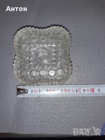 Стъклена кутийка за бижута., снимка 2 - Други ценни предмети - 32867650