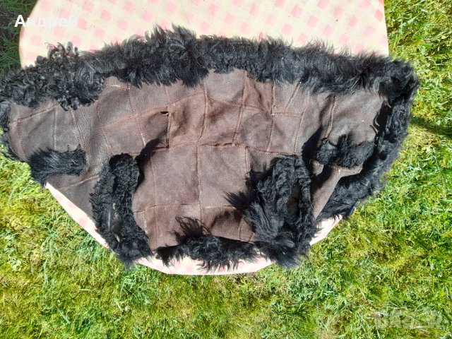 Стар детски кожен елек,елече, снимка 6 - Други ценни предмети - 36813070