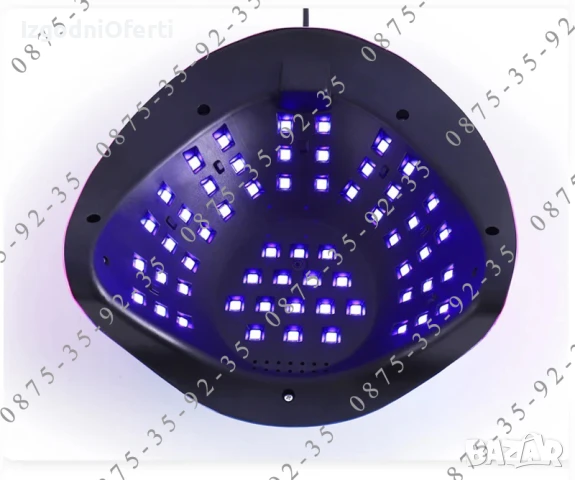 Мощна 220W UV LED ЛАМПА SUN Z9. Печка за маникюр,педикюр,нокти. 57 ЛЕД, снимка 7 - Друга електроника - 50867771
