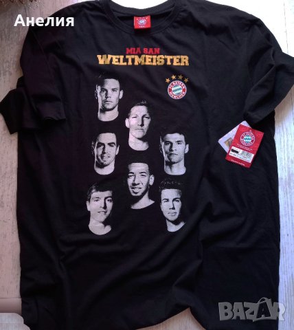 Футболна тениска Bayern Munchen световен шампион-оригинал, снимка 2 - Тениски - 33615997