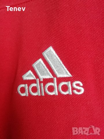 Bayern Munich Munchen Adidas размер L оригинална тениска Polo Байерн Мюнхен , снимка 4 - Тениски - 43533146