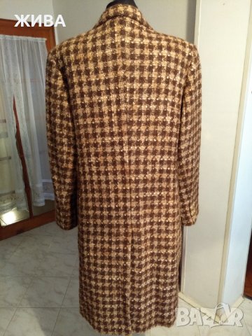 MARIE PHILIPPE дамско палто вълна, мохер и алпака, снимка 5 - Палта, манта - 38361351