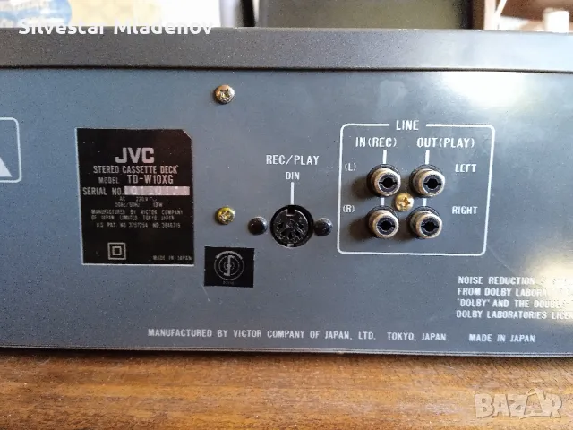 Касетен Дек JVC TD-W10XG, снимка 4 - Декове - 48403511